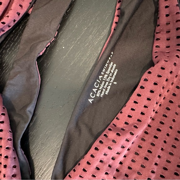 ACACIA MAROON BIKINI - Picture 4 of 4